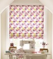 Darcy Pink Roman Blind