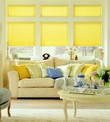 Henley Stripe Yellow Pleated Blind